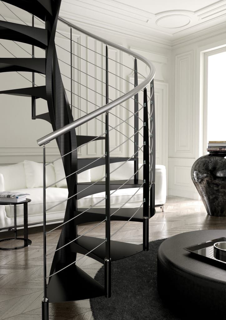 Escalera-de-caracol-con